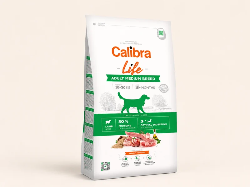 Calibra Dog Life Adult Medium Lamb